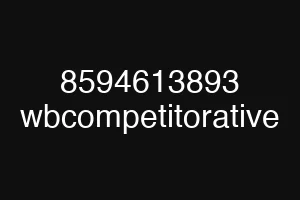 8594613893 wbcompetitorative